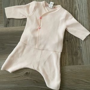 Bonpoint 3 months Cotton Baby Girl Set